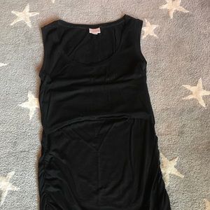 Boob design organic nursing tank top, S